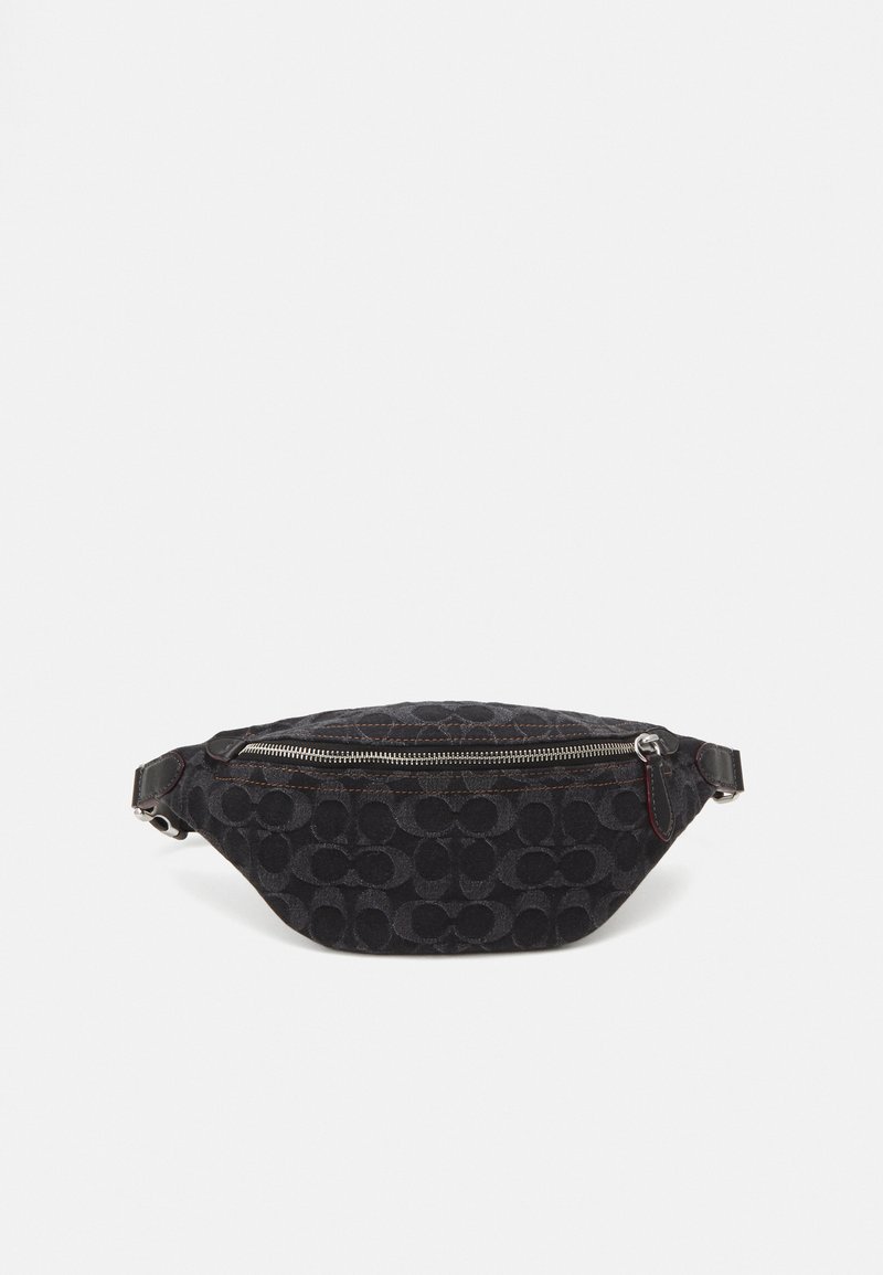 Coach CHARTER BELT BAG IN SIGNATURE Bum bag black denim Zalando