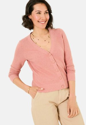 REGULAR FIT  - Strickjacke - rose pink