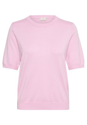 Kaffe LIZZA O-NECK - T-Shirt basic - pink mist