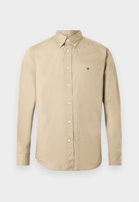 FLEX SOLID SHIRT - Vapaa-ajan kauluspaita - coastal taupe