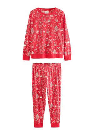 Next, PETITE FIT - MATCHING FAMILY CHRISTMAS LONG SLEEVE PYJAMAS SET - Nachtwäsche Set - red jolly vibes