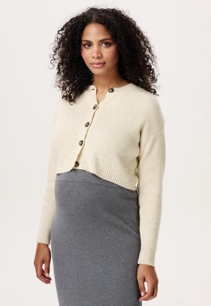 Noppies, STRICKJACKE - Vest - bone white