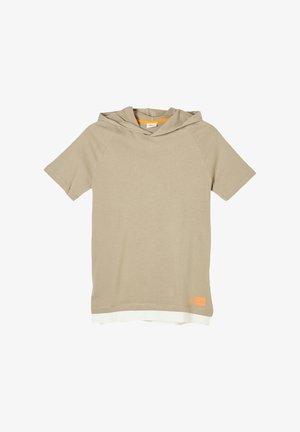 T-shirt con stampa - beige