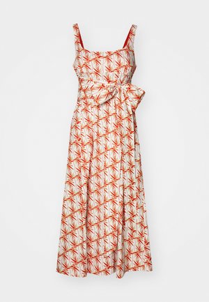 Diane von Furstenberg THALIA DRESS - Day dress - palm geo/orange