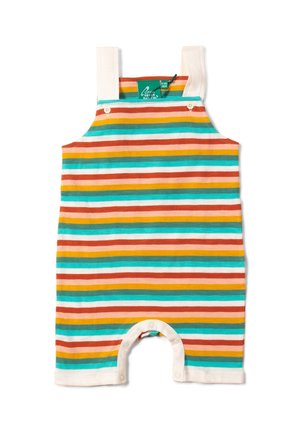 Dungarees - rainbow stripe