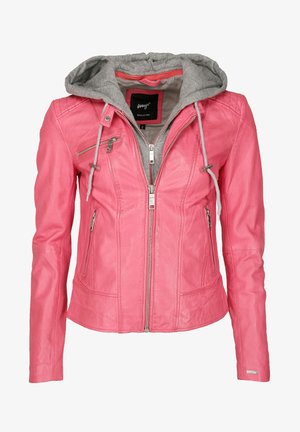 Maze MODERN MICO - Lederjacke - pink