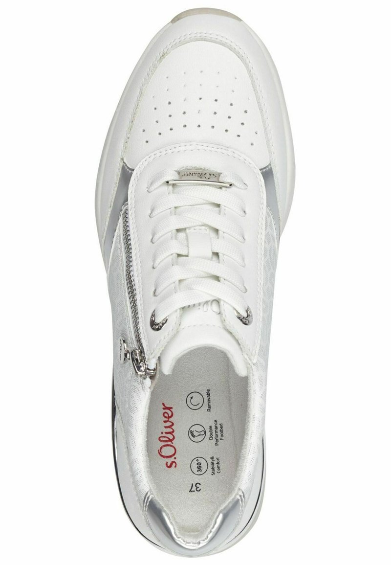 Sneakers basse white silver/bianco Zalando