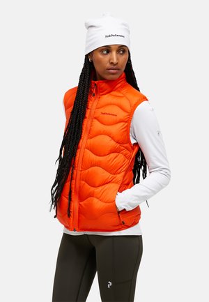 HELIUM - Veste sans manches - orange/rot