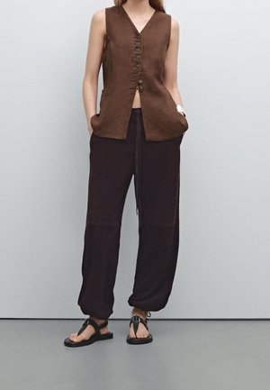 Veste sans manches - bordeaux