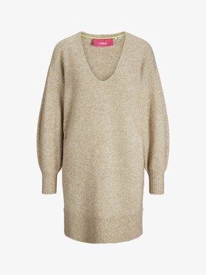 JJXX, JXEFFIE DIVERSE V-NECK - Strickkleid - peyote