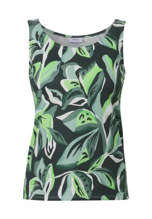 Cecil MIT SMOK-DETAILS - Top - grün