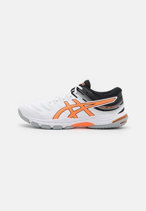 GEL BEYOND 6 - Handball shoes - white/shocking orange