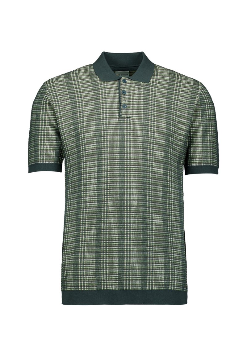 NO EXCESS Poloshirt donkergroen