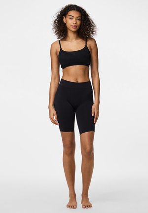 Pieces, PIECES LADIES SHORTS PCLONDON UNDERPANTS LONG PIPE 2-PACK - Shapewear - black