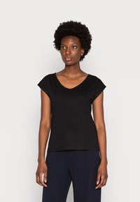 Anna Field 2 PACK - T-shirt básica - black/multi coloured