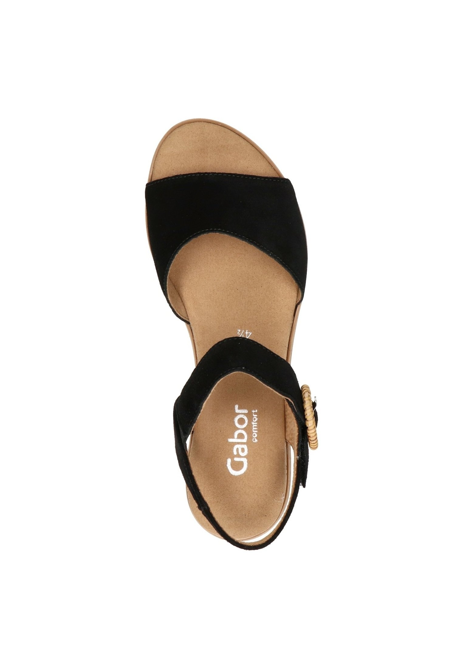 Gabor Sandalen - zwart/Zwart - Zalando.nl