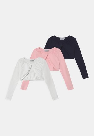 BOLERO 3 PACK - Vest - navy/ivory/rose