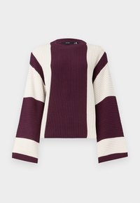 VMGIGI O NECK PULLOVER  - Pulover - winetasting/birch