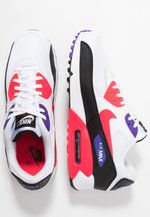 Nike Sportswear Air Max 90 Essential Zapatillas White Red Orbit Psychic Purple Black Blanco Zalando Es