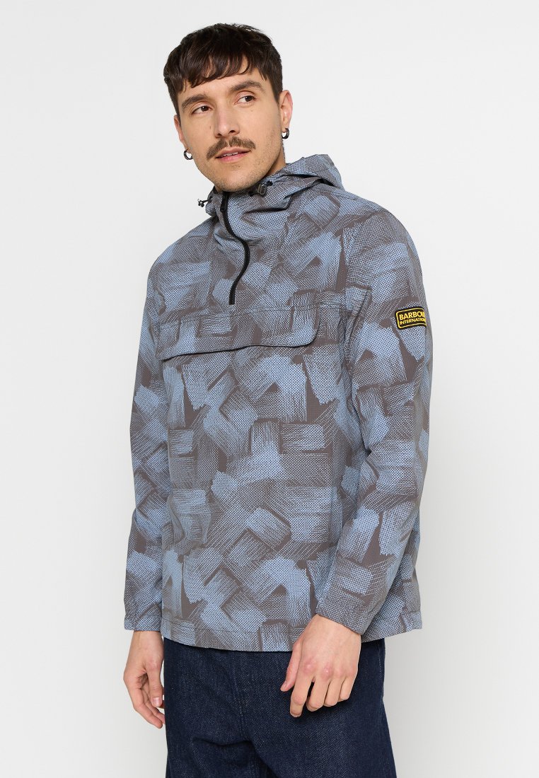 Barbour International Lichte jas grijs