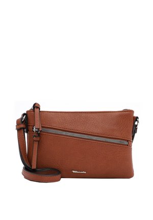 ALESSIA - Taška s příčným popruhem - cognac