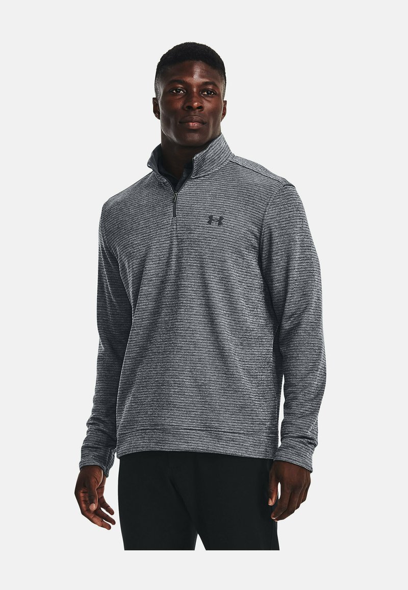 Under Armour WARMUP STORM Fleece jumper pitch gray/white Zalando