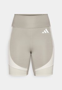 OPTIME ESSENTIALS STASH POCKET SHORT LEGGINGS - Legingi - putty beige