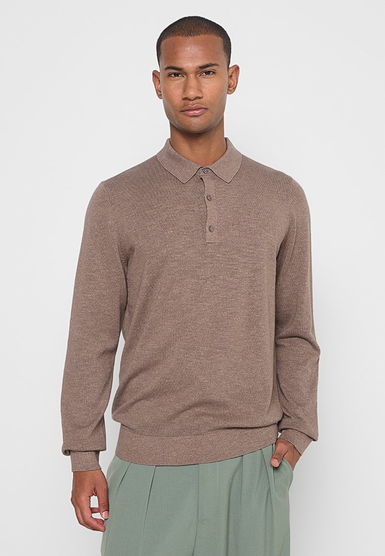 PROFUOMO Poloshirt taupe PROFUOMO Poloshirt taupe