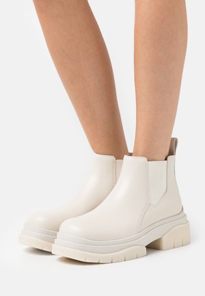 Boots à talons - off-white