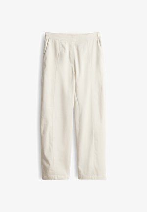 OPUS, HIGH RISE BARREL FIT - Stoffhose - soft cream