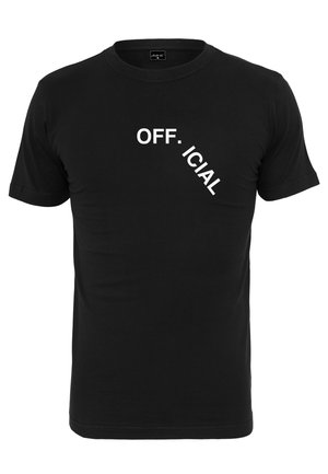 T-shirt imprimé - black
