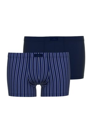 Götzburg 2ER PACK - Kurze Boxershorts - blau dunkel streifen