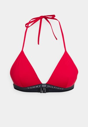 TRIANGLE FIXED FOAM - Bikini top - primary red