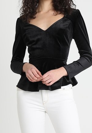 T-shirt à manches longues - black