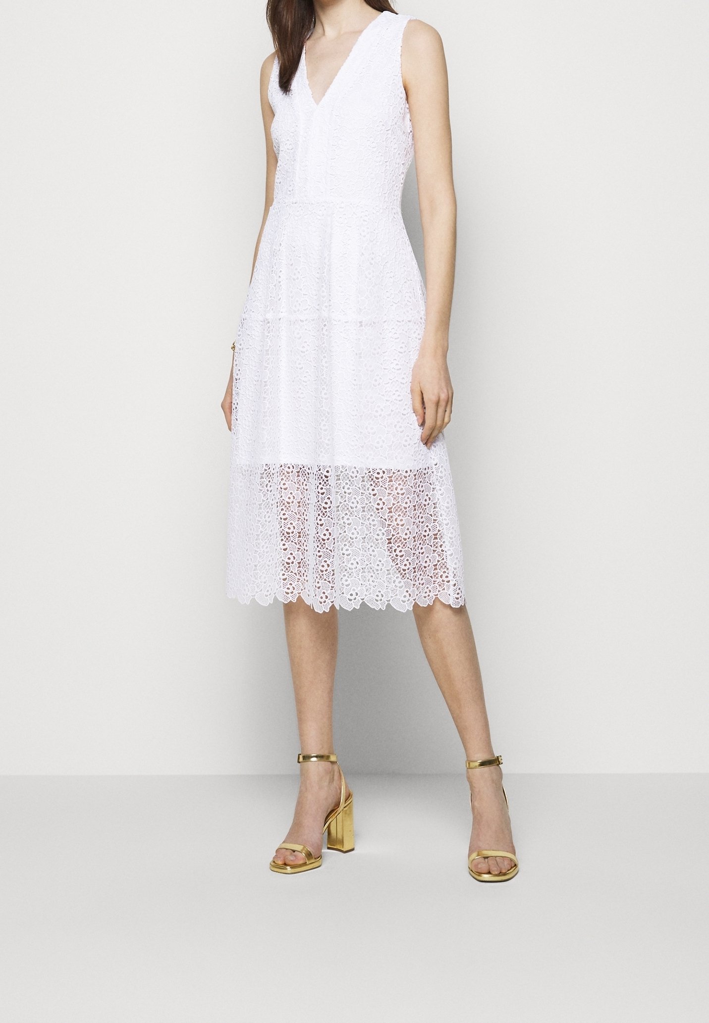 MICHAEL Michael Kors Cocktail dress / Party dress - white - (Pre-owned) -  Zalando.ie