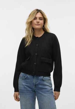 Vero Moda VMAPPLE ONECK  - Bomber Jacket - black