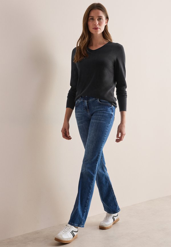 Strickpullover - schwarz