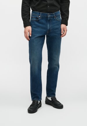 STRAIGHT - Traperice ravnih nogavica - dark blue denim