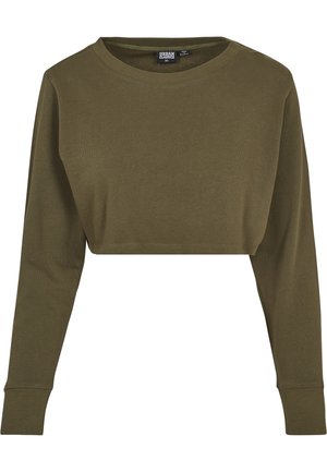 Collegepaita - olive