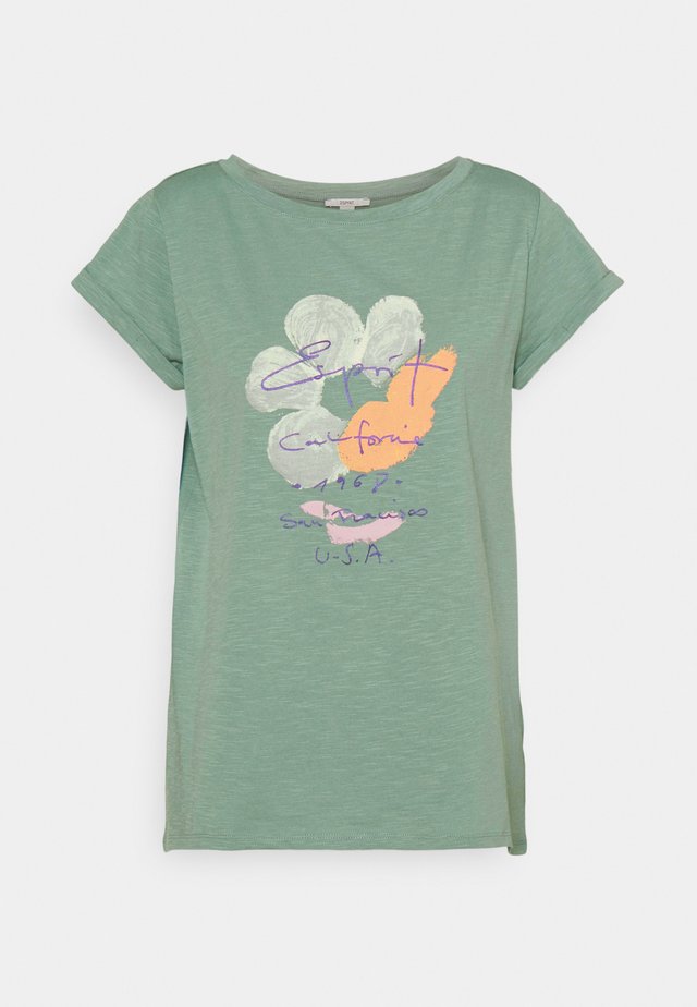 TEE - T-Shirt print - turquoise