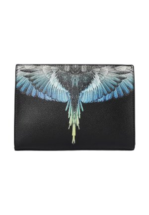 County of Milan, ROYAL WINGS  POCHETTE NERA PER UOMO E DONNA UNISEX - Pochette - nero royal wings