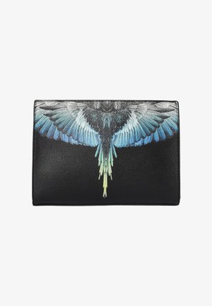 County of Milan, ROYAL WINGS POCHETTE NERA PER UOMO E DONNA UNISEX - Pochette - nero royal wings