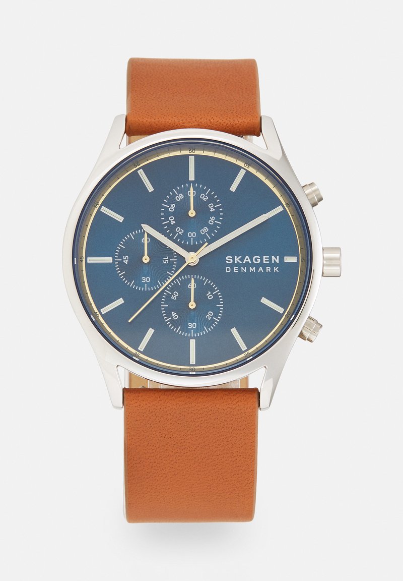 Skagen HOLST CHRONO WATCH - Chronograaf - brown