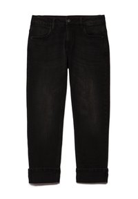Sisley SLIM CARROT FIT Vaqueros slim fit black/negro