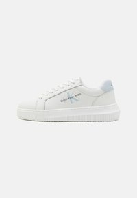 Calvin Klein Jeans CHUNKY CUPSOLE LACEUP MON - Tenisky - bright white/plein air