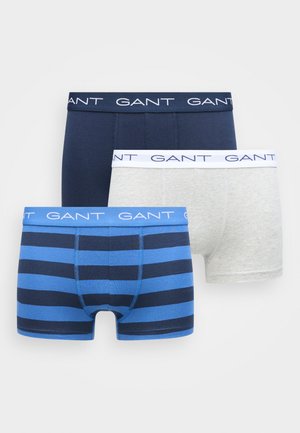 STRIPED TRUNK 3 PACK - Chiloți boxer - rich blue
