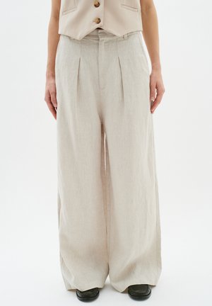 Trousers - haze melange