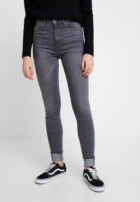 ONLY Vaqueros pitillo - grey denim