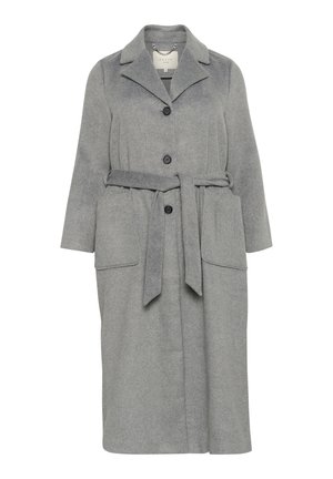 Kaffe Curve ELINA - Klassischer Mantel - grey melange