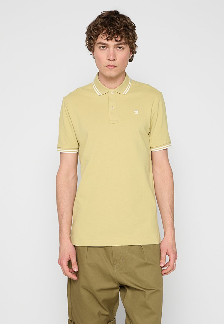 G-Star Poloshirt mosterdgeel